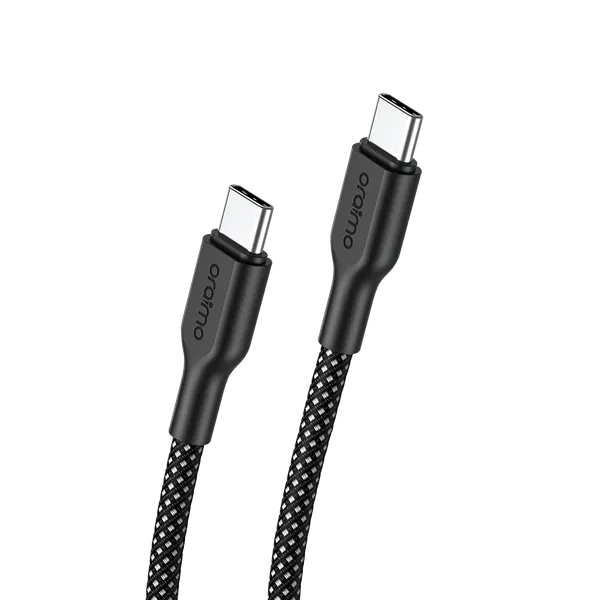 oraimo Braid 3A 60W Fast Charging Type-C to Type-C Cable 1M